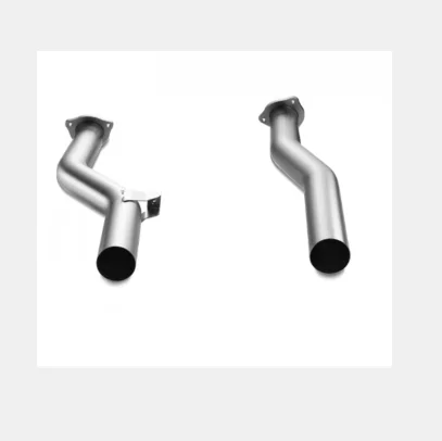 exhaust for  Link Pipe Set for  Porsche 958 Cayenne Turbo 11-17