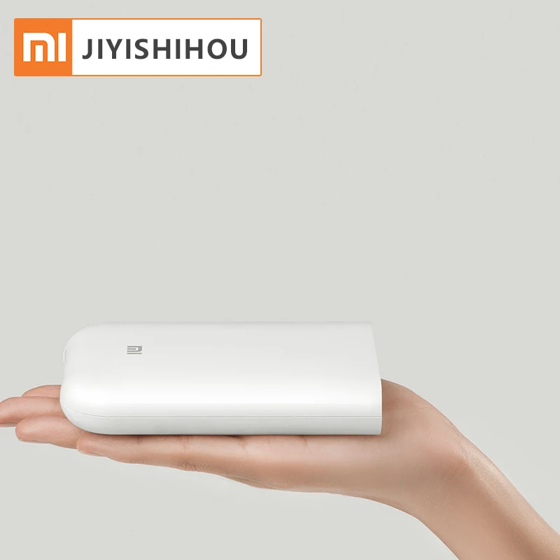  Портативный фотопринтер Xiaomi Mijia технология AR 300 точек/дюйм мини Карманный с DIY карманным