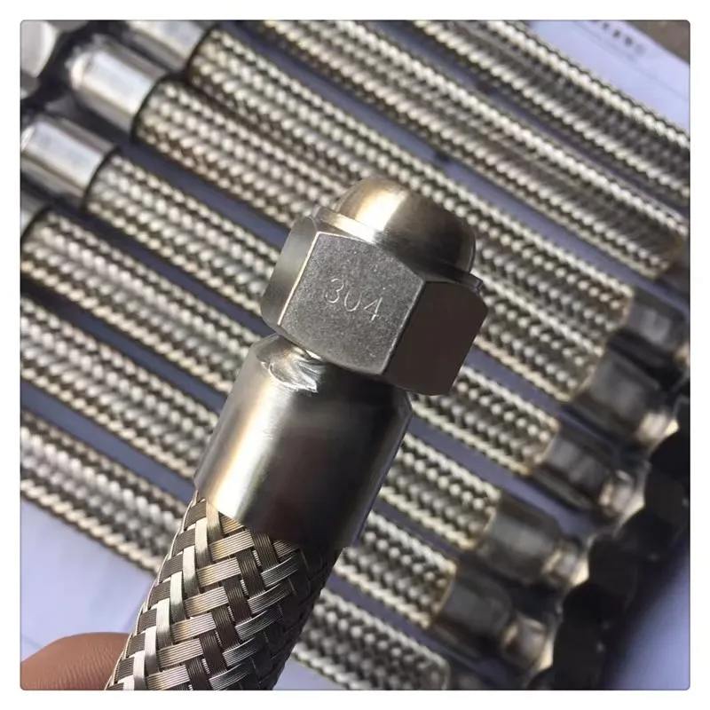 Custom High-Pressure Industrial Assemblies Engineered Stainless steel corrugated metal hose