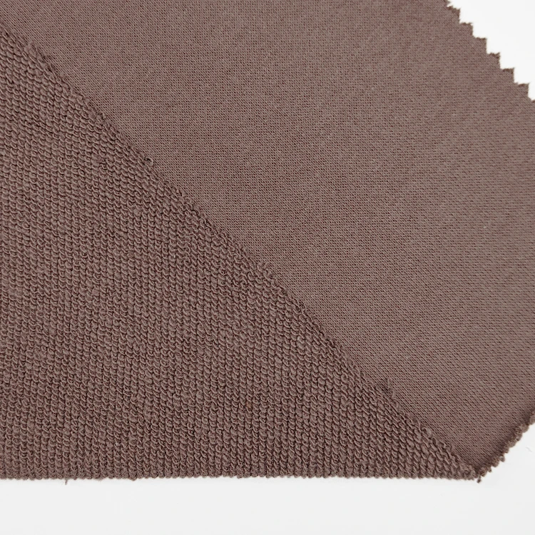 Good Knitted Pure Cotton Fabric Price Per Mater For Sale , China Supplier Knitted Polyester Terry Fabric For Clothing