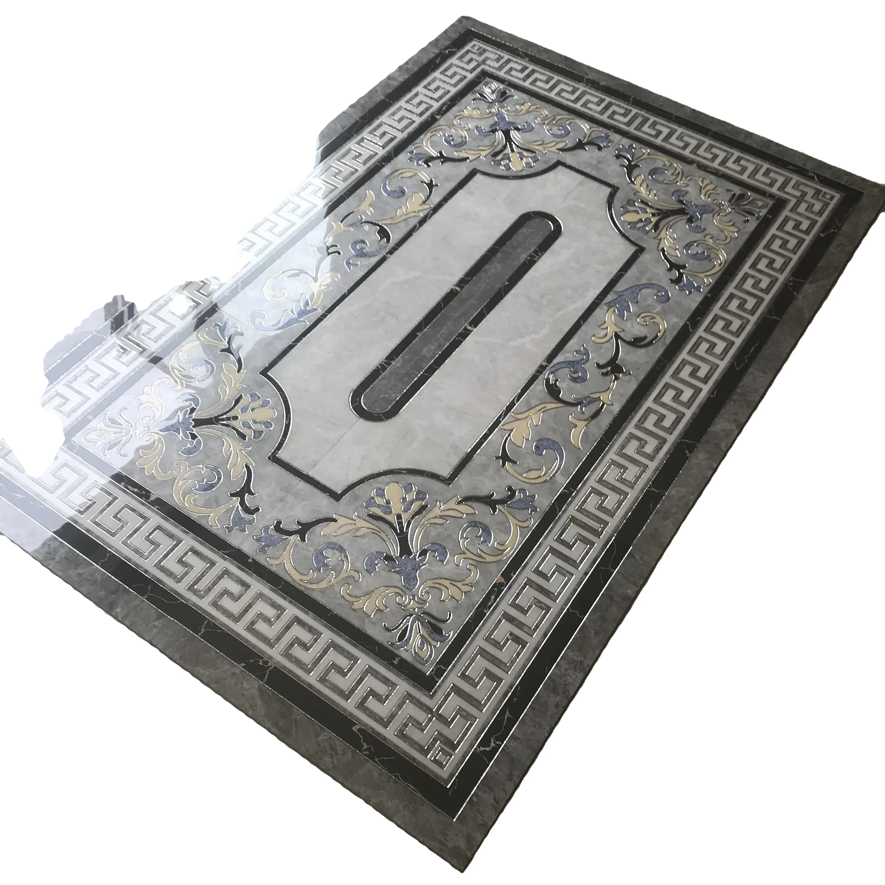 Foshan Polished porcelain flower carpet tile floor tile