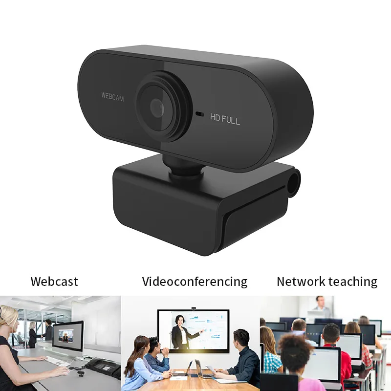 Компьютерная камера 1080p HD usb со встроенным микрофоном