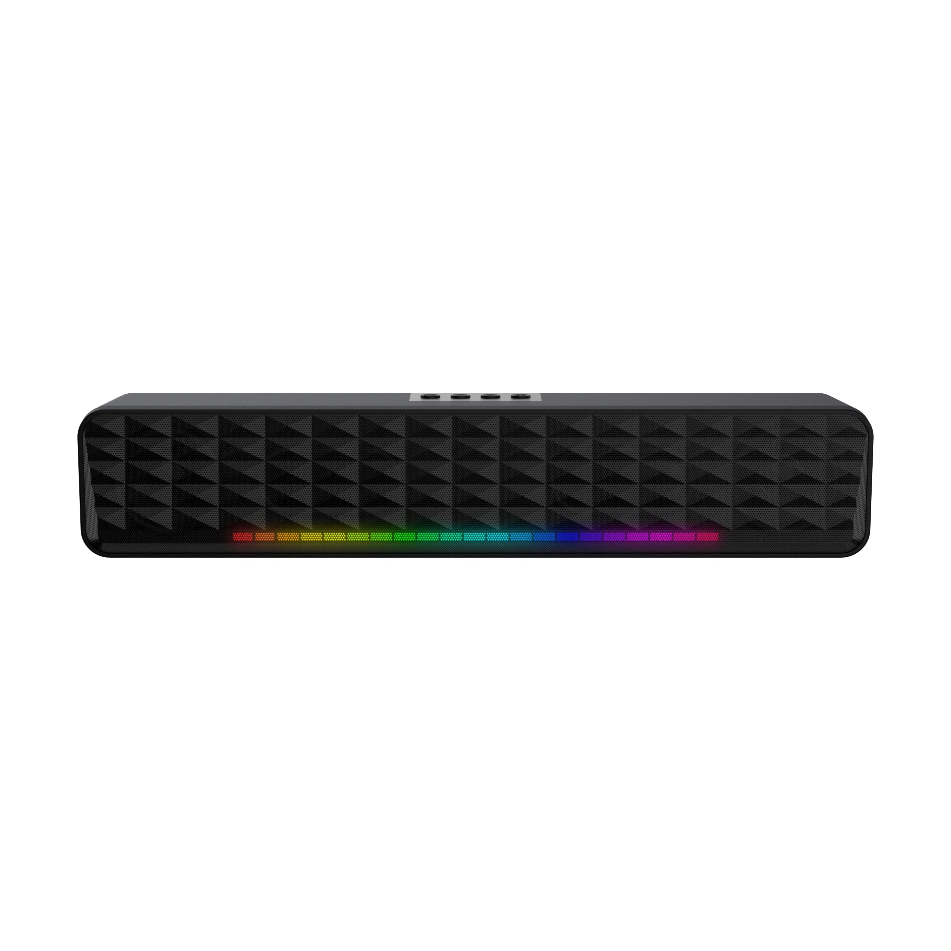 TV sound bar speaker with LED light