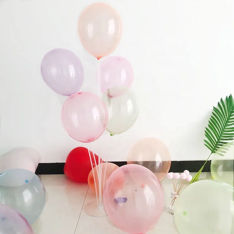 
Birthday Wedding Decoration latex 12/18/24/36 Inch Helium Round Shaped Transparent Crystal Globos Colorful Bubble Balloons 