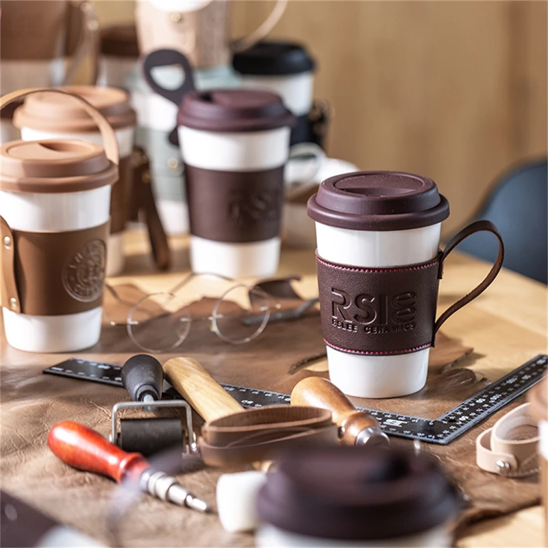 rslee factory wholesale coffee mug ceramic plain white chaozhou ceramic cup gift coffee mug holder rack ceramic