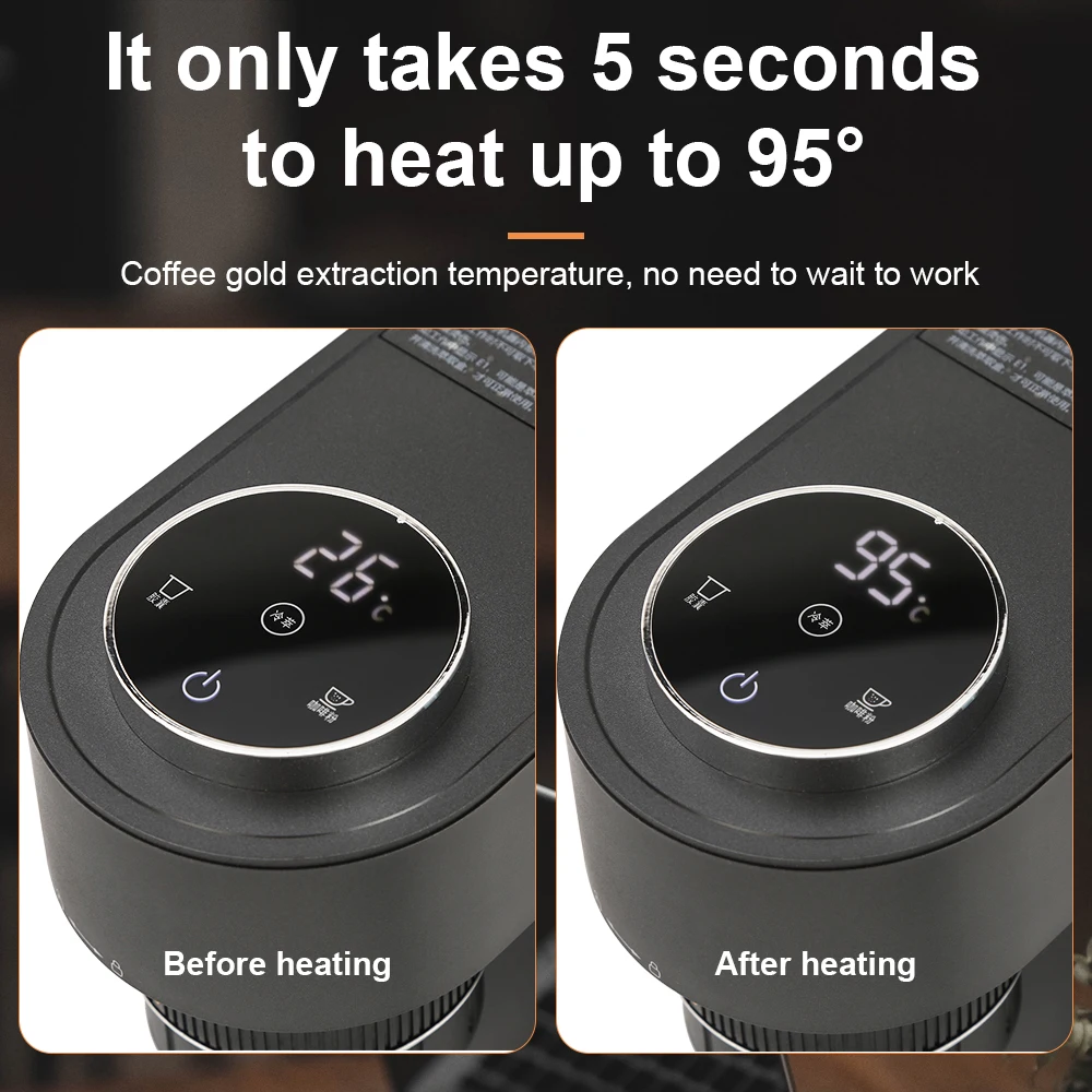 New Smart 1.8 Kg Rechargeable  Outdoor  Capsule Coffee Maker Mini Nespresso Portable Coffee Machine For Powder and Capsule