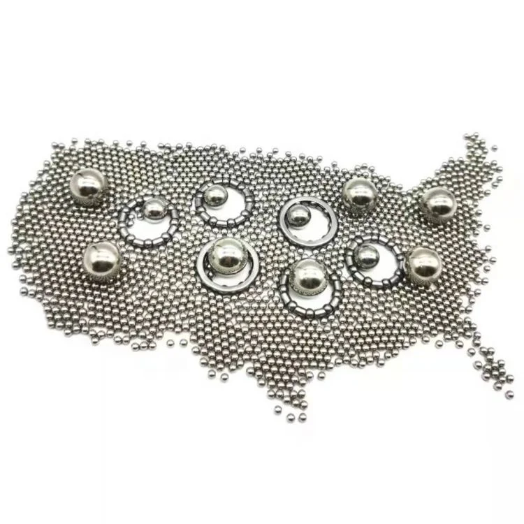 6.35 mm chrome steel balls for deep groove ball bearing