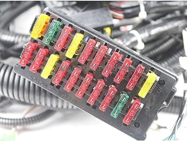 Excavator Main Wiring Harness 20Y-06-42411 for Komatsu PC200-8 Excavator Parts 6 Month Warranty