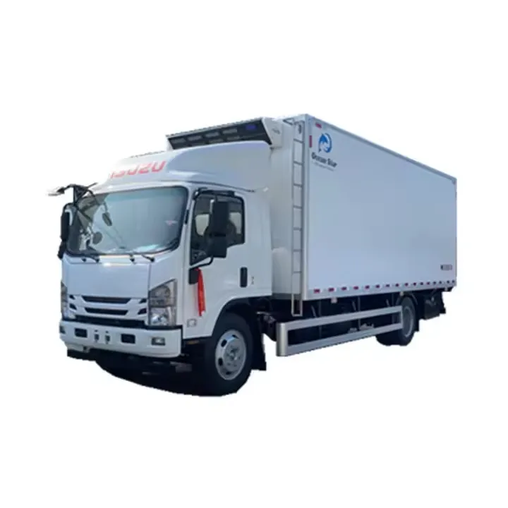 8t 10t isuzu 700p морозильник Фургон Грузовик для транспортировки овощей Фрукты Мясо хорошая цена продажи