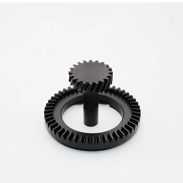 High Precision Custom CNC Machining for Transmission Part-Steel Alu Alloy & Nylon Gear Shaft Micro Machining-Drilling Wire EDM