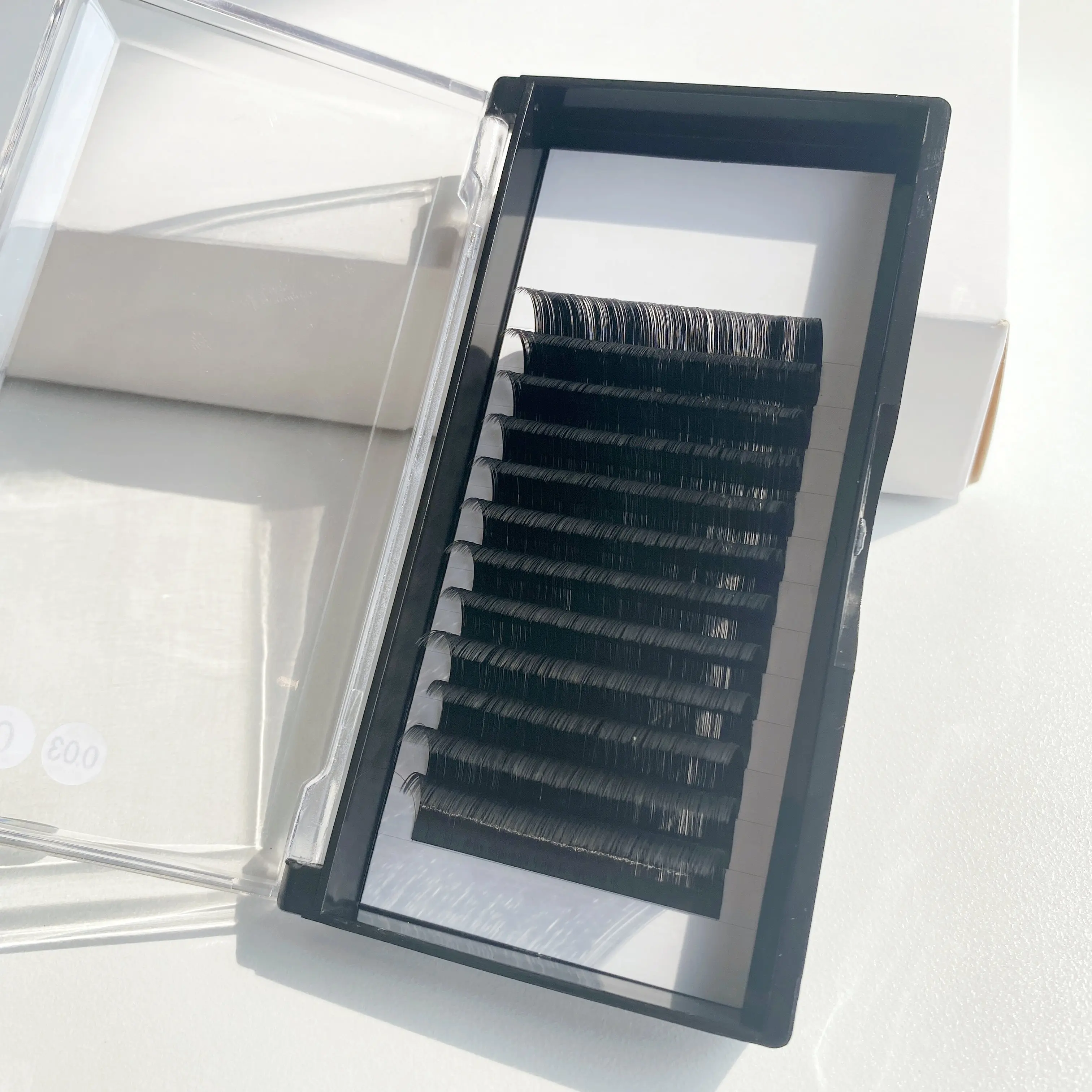 Wholesale High Quality Your Own Label Volume Camellia Silk Private Label mink individual eyelashes vendor volume extensions