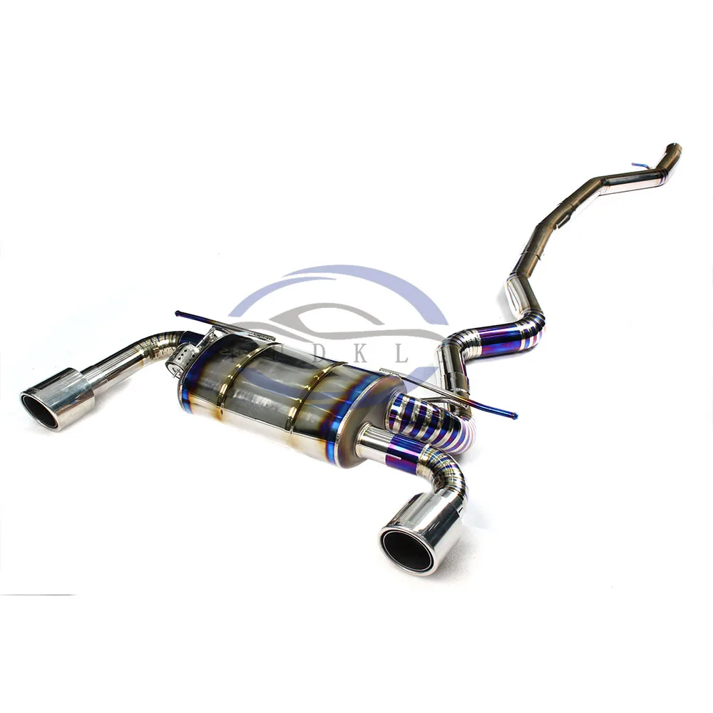 FUDKLi Performance titanium valvetronic exhaust catback system for bmw 3 Series 320i B48 exhaust