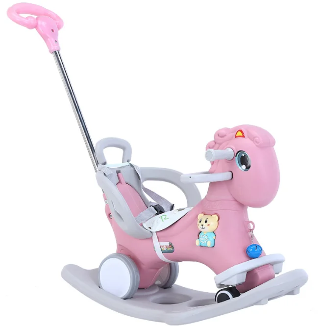 Indoor multifunctional baby household Trojan rocking chair