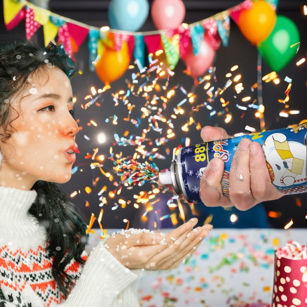 Best Selling biodegradable Silly String Aerosol Spray Crazy String Use For Party