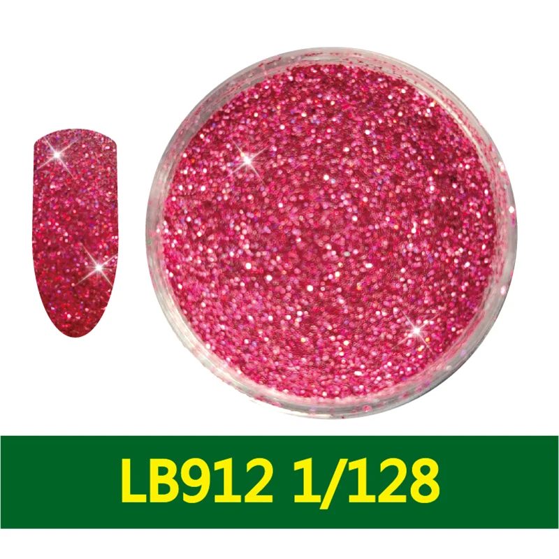 10g/bottle High Quality Laser Glitter Powder Multi Color Glitter Powder For Nail Art Slime