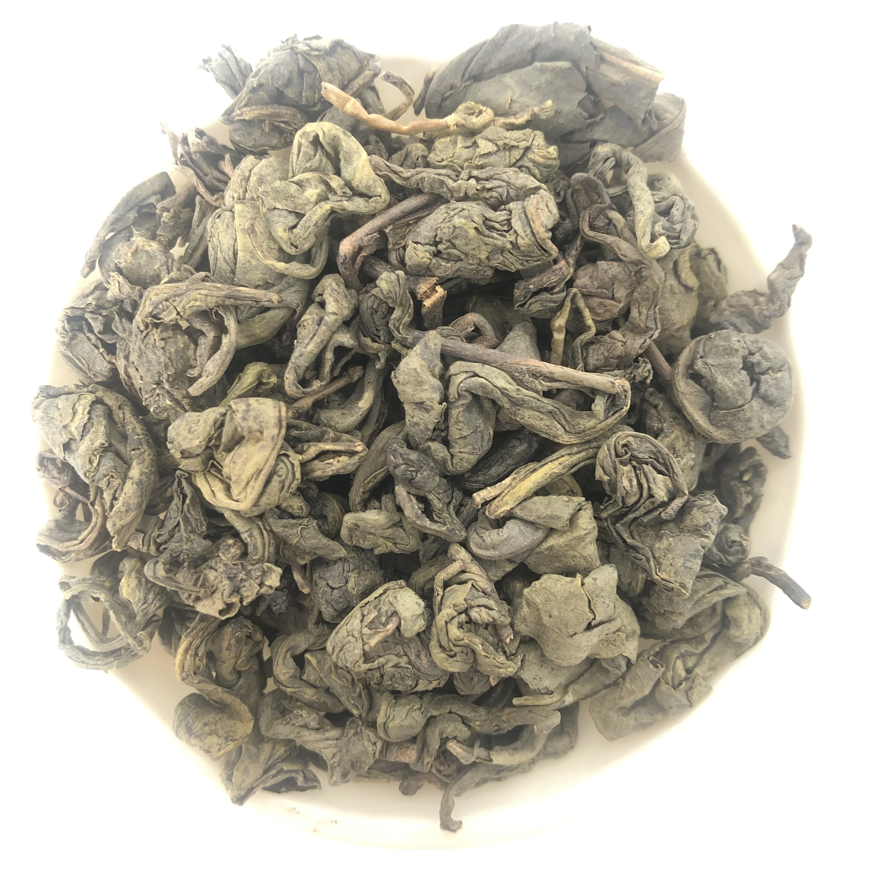 95 tea gunpowder tea  9501 9502 big round rolled Chinese green tea for Central Asia Uzbekistan