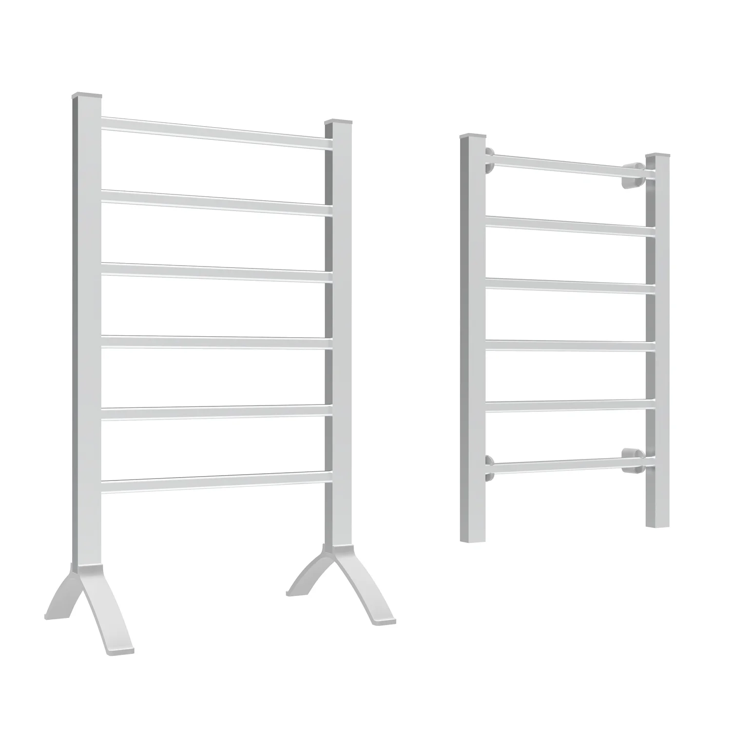 EVIA Standing Towel Ladder Electric Heated Portable Towel Warmer Rack