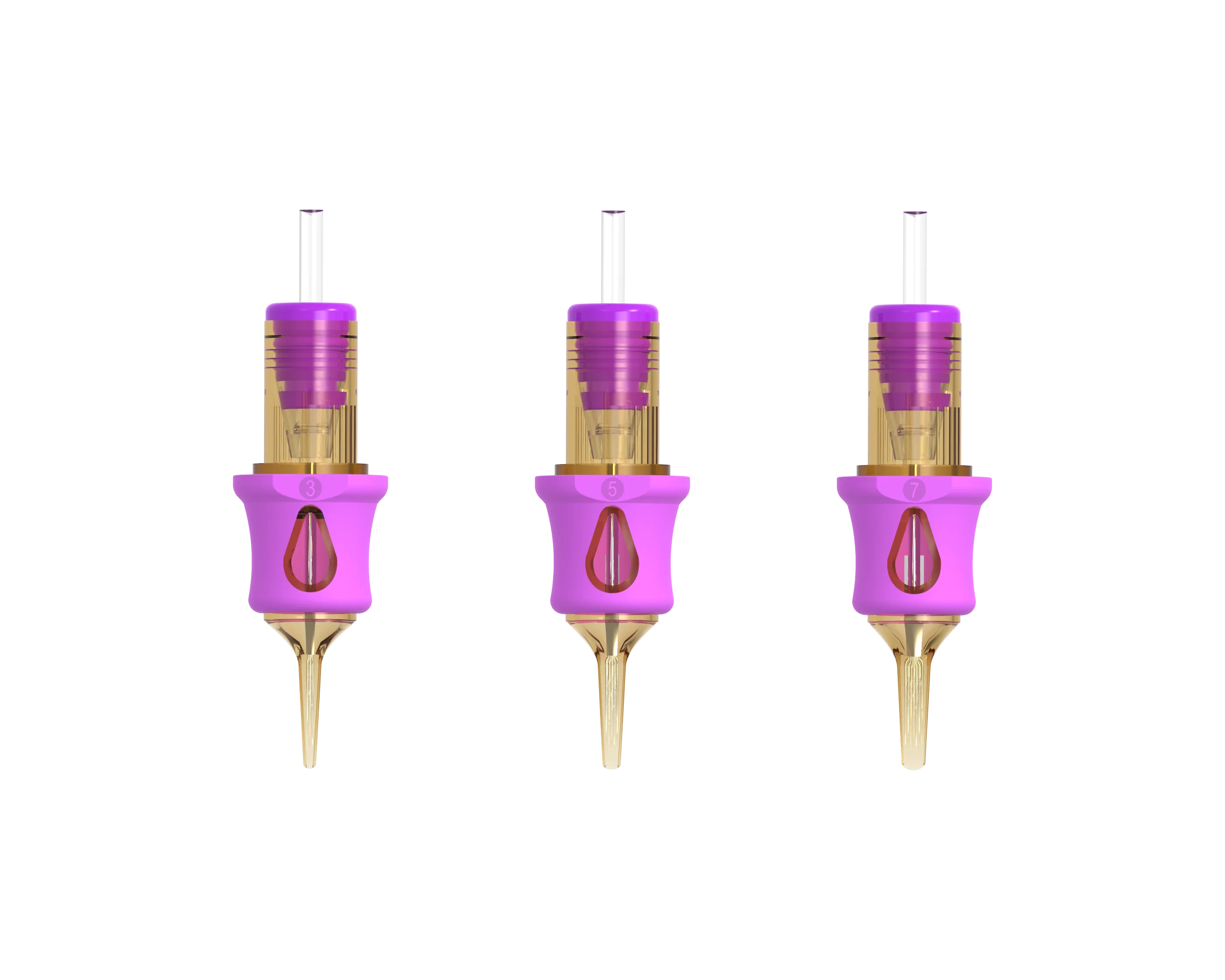 Disposable Premium Sterilized SS 0403RL SMP Permanent Make Up Tattoo Needles Cardridge