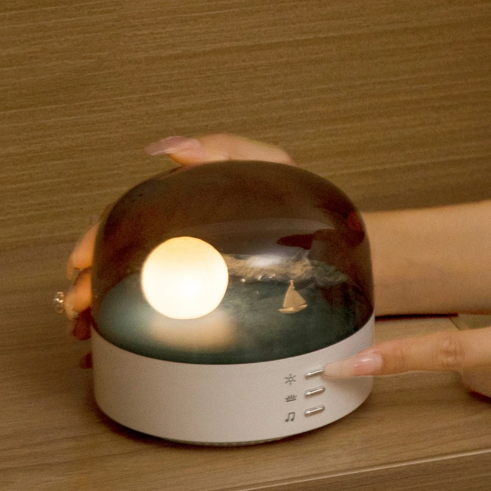 Wholesale USB Moon Bedside Table Lamps - Small Decorative Table Lamps with Elegant Design