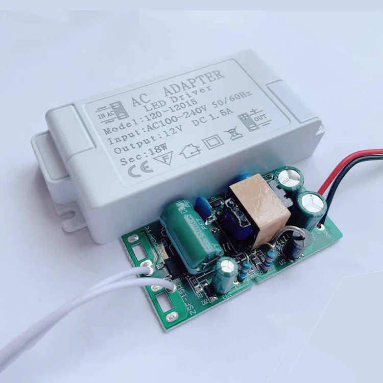 Led Driver 12v Outdoor 12W 1A 12V 24W 2A 36W AC220 to Power Supply Constant Voltage Lighting Transformers