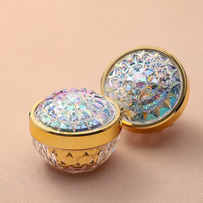 Acrylic cosmetics jar Makeup Jars Wholesale Containers Clear Square Acrylic Plastic 30g 50g Luxury Face Cream Cosmetic Packaging