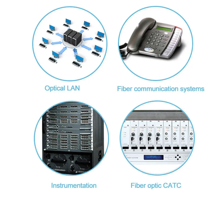 50M 100M 2000M 500M Outdoor FTTH Fiber Optic Drop Cable Patch Cord  SC to SC Simplex SM  Drop Cable Patch Cord