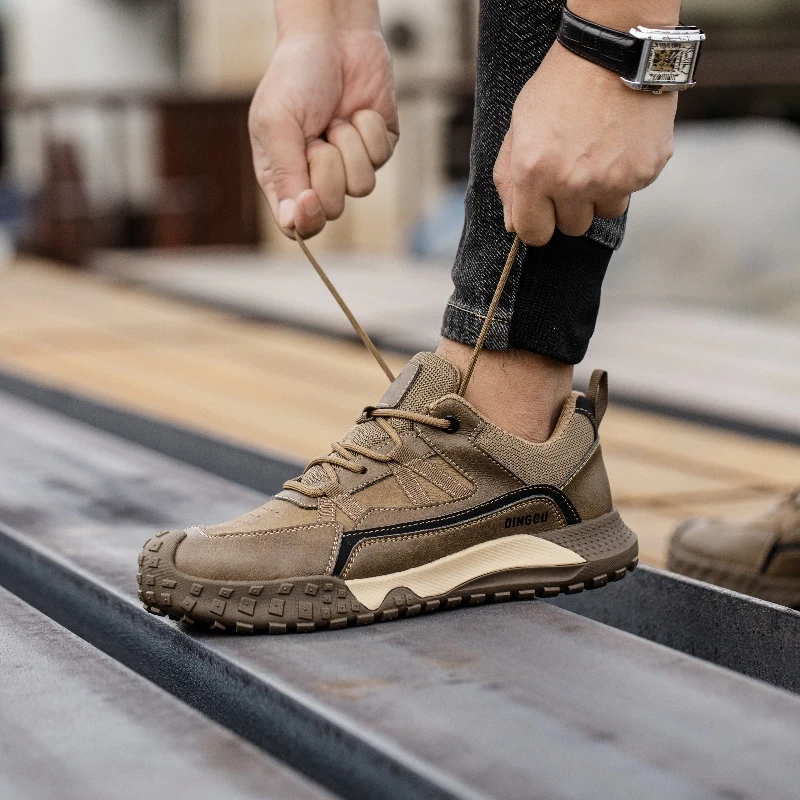 wholesale price shoes Stock available safety shoes oil resistant anti slip light weight safety shoes for men