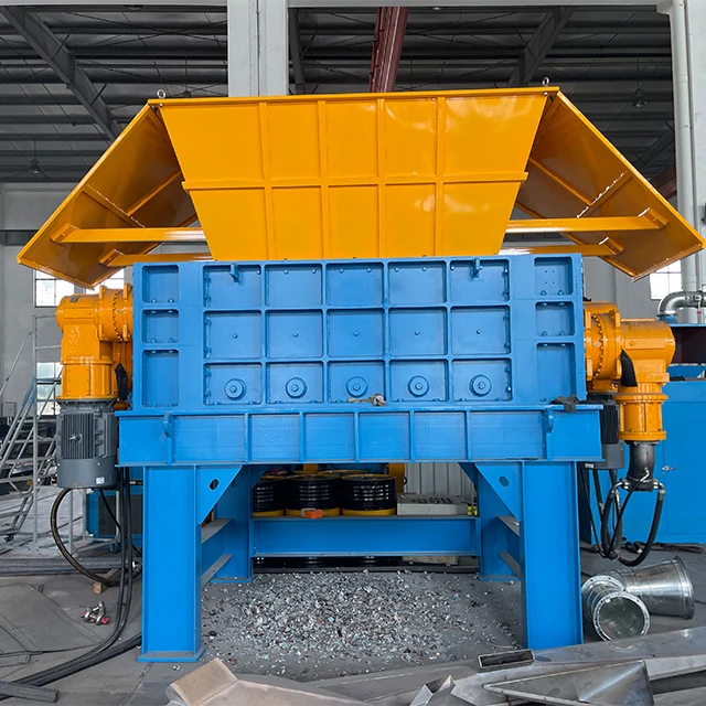 Четырехвальный измельчитель шин/пластик/металл измельчитель для переработанных заводов