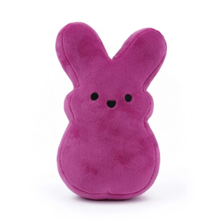 Easter Peep Plush Toy Plush Bunny Doll Stuffed Animal Rabbit Toy
