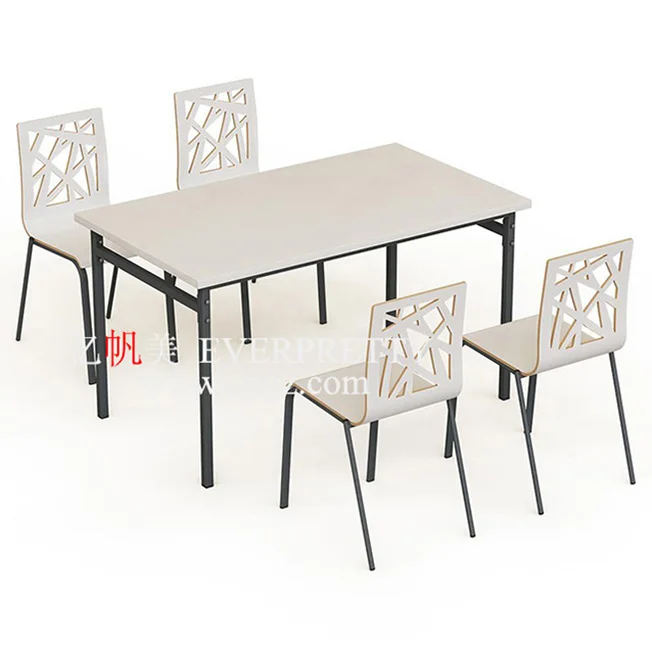 High Quality Restaurant Wooden Dining Tables and Chairs Set