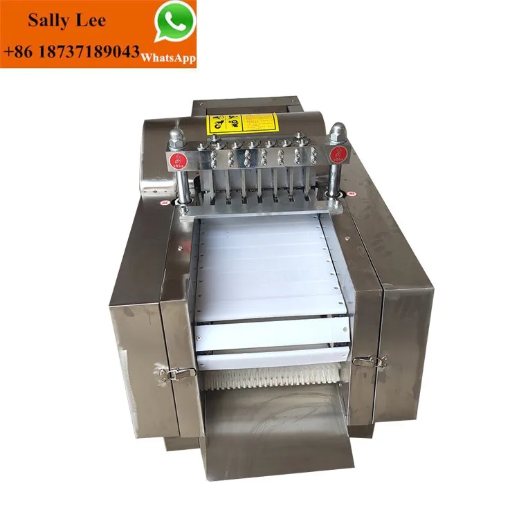 Meat Cuber Meat Dicer/Frozen Pork Cube Cutting Machine
