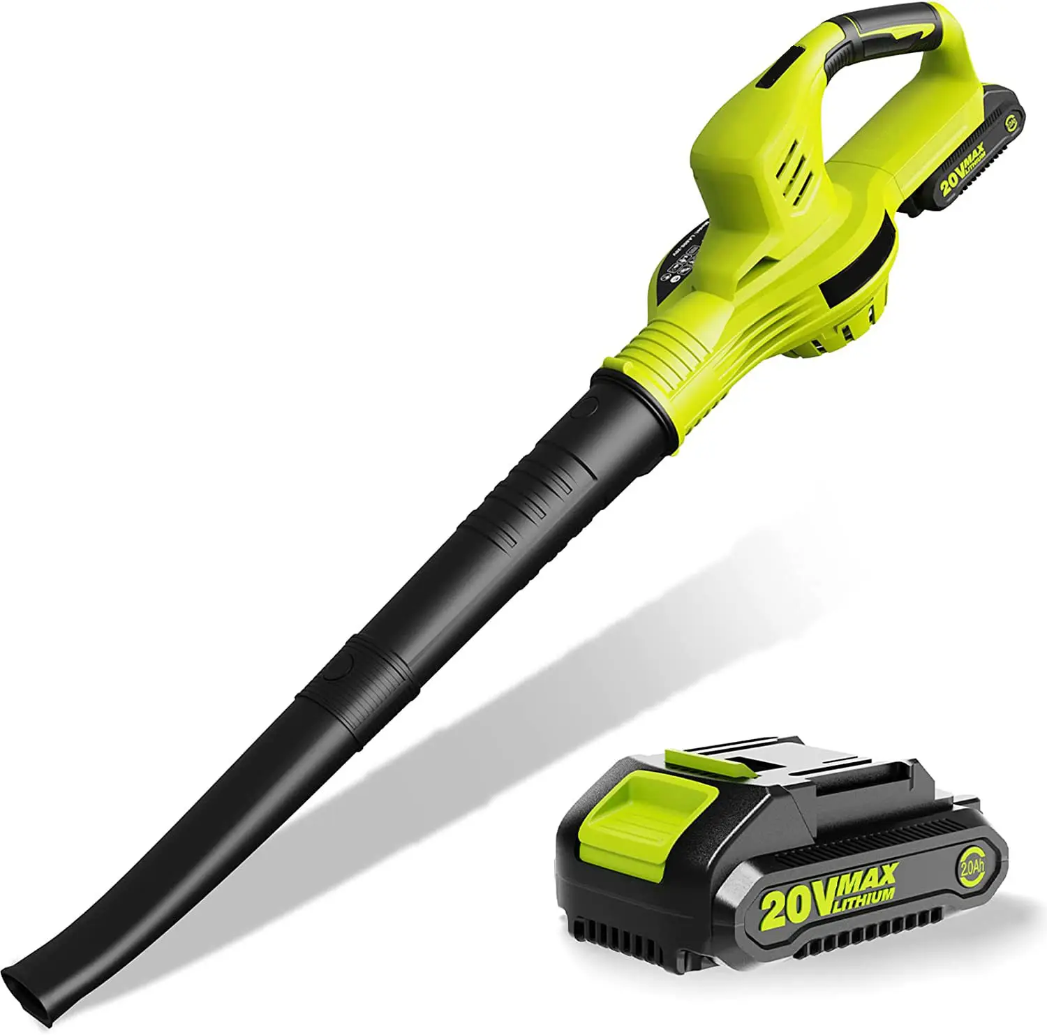 21V Powerful Electric Cordless Battery Powered Leaf Blower Air Blower Snow Blower (bare tool)