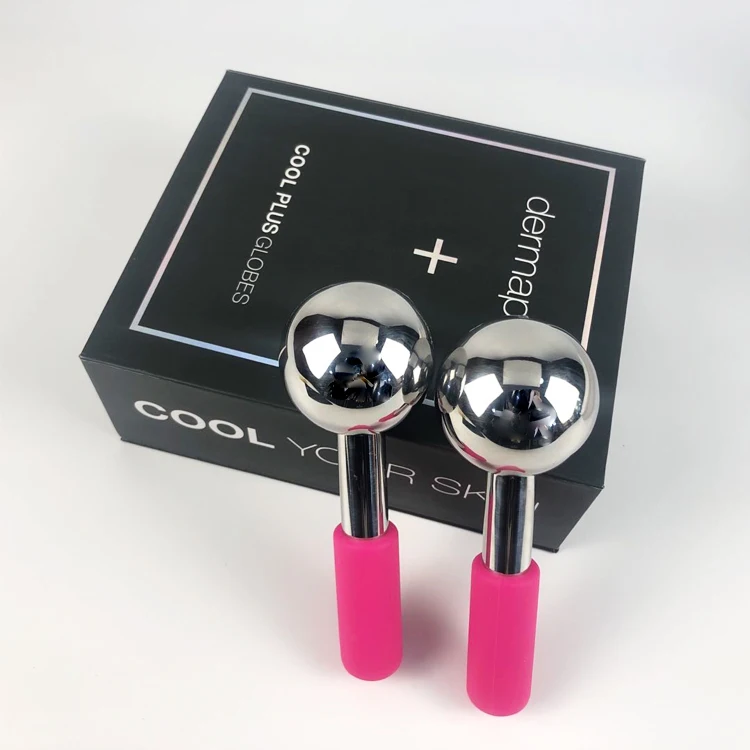 
2021 New style Cooling Roller to Lift Face & Eye Ice Cold Globes Facial Massager 