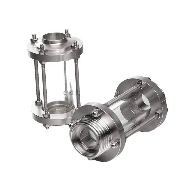 stainless steel sanitary sight glass without shield
