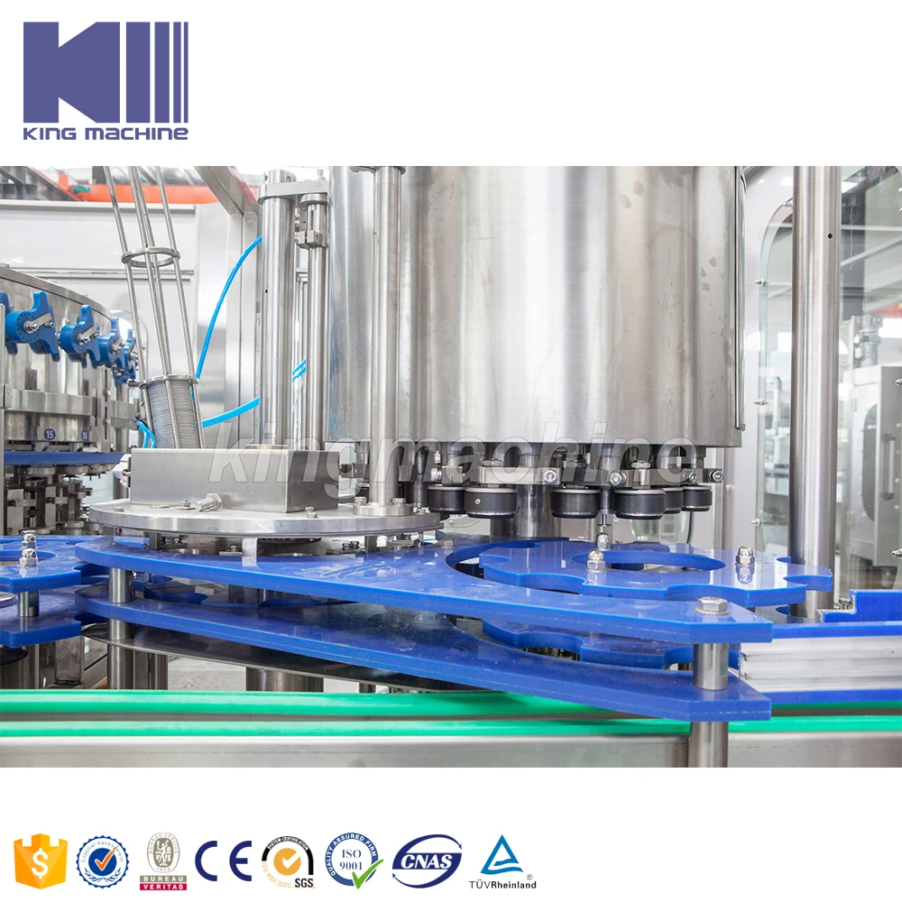 Economy Type Tin Can Beverage Filling Machine / Production Line