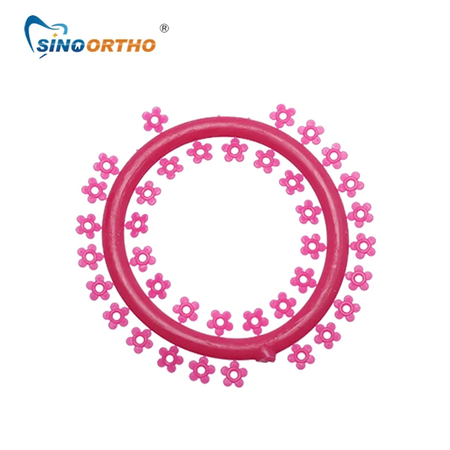 Sino Ortho Hot Selling Dental Ligature Ties Fashion Elastics