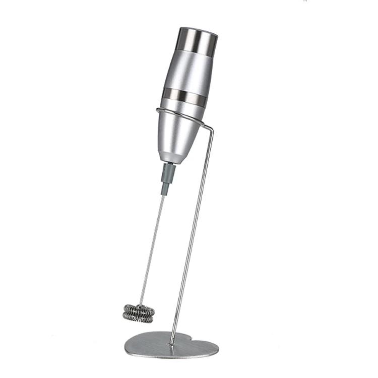 Battery Operated Custom Logo Wholesale Coffee Mixer Handheld Frother Portable Foam Maker Electric Milk Frother With Cup