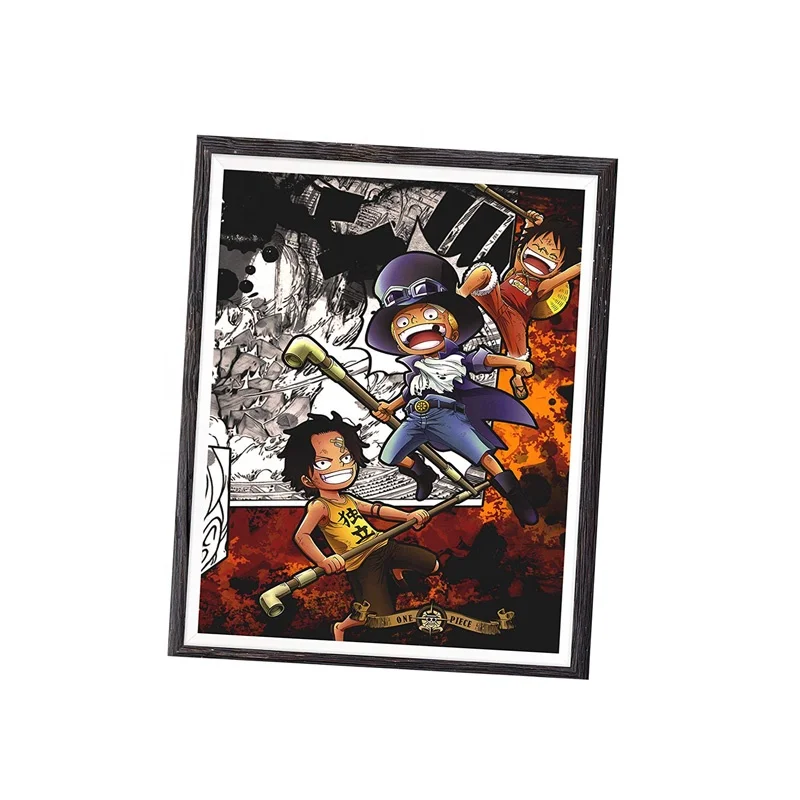 
Lenticular printing magical 3d wall picture changing image for anime 