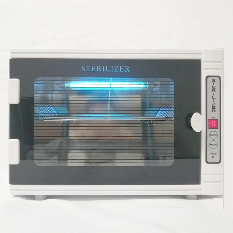 254nm Ultraviolet Light Tools UV Light Sterilizer UVC Sterilizer Box Cabinet Mini Digital Style UV Sterilizer for Hair Salon