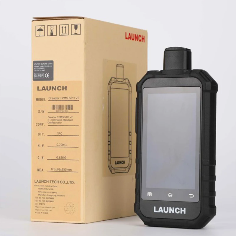 Newly Launched Launch Creader TPMS 5011 V2 Comprehensive Diagnostic Tool Tire Pressure Sensor Activation 12 Reset Functions