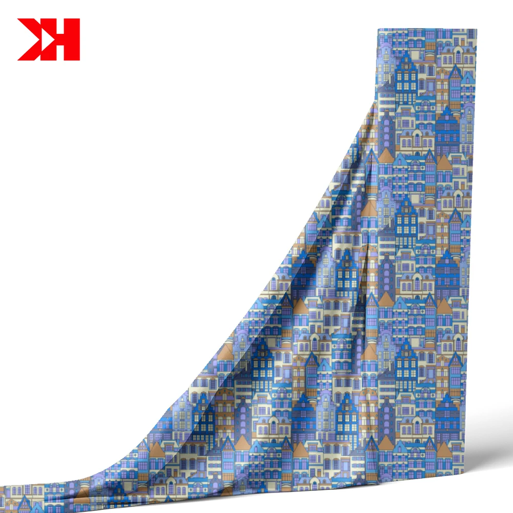 Kahn new design tana 100% cotton liberty lawn custom digital printed fabric