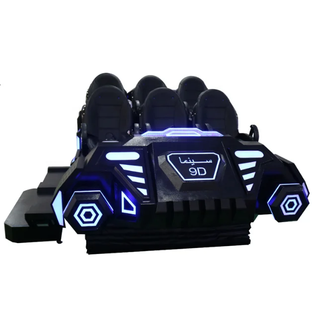 9D VR стул 6DOF Электрический Motion Platform симулятор виртуальной реальности с 6 сиденьями 12D Cinema MR оборудование