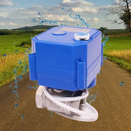 stainless steel electric valve actuator wireless 2 way motorized ball valve brass mini electric motorised banging valve