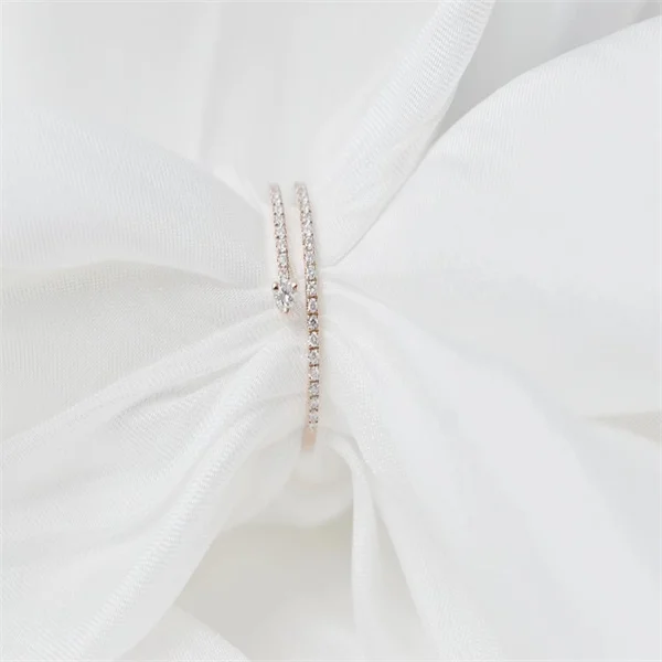 Wholesale Diamonds Rings Price Wedding Rings 18K Gold For Female Couple Ring For Lovers