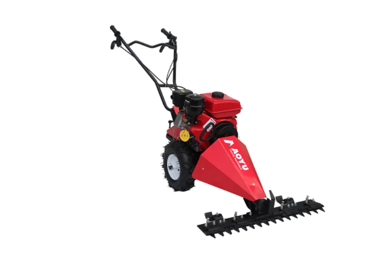 New 6.5HP Gasoline Scythe  Lawn mower manual hand push price