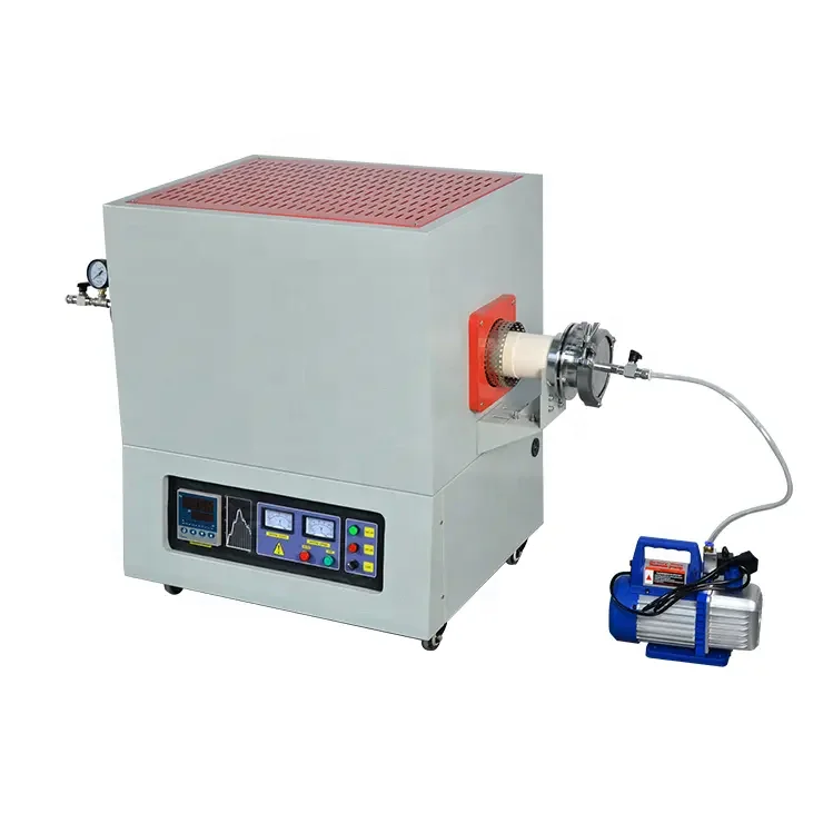 1400 degree horizontal high temperature vacuum sintering tube furnace horizontal atmosphere annealing experimental tube furnace