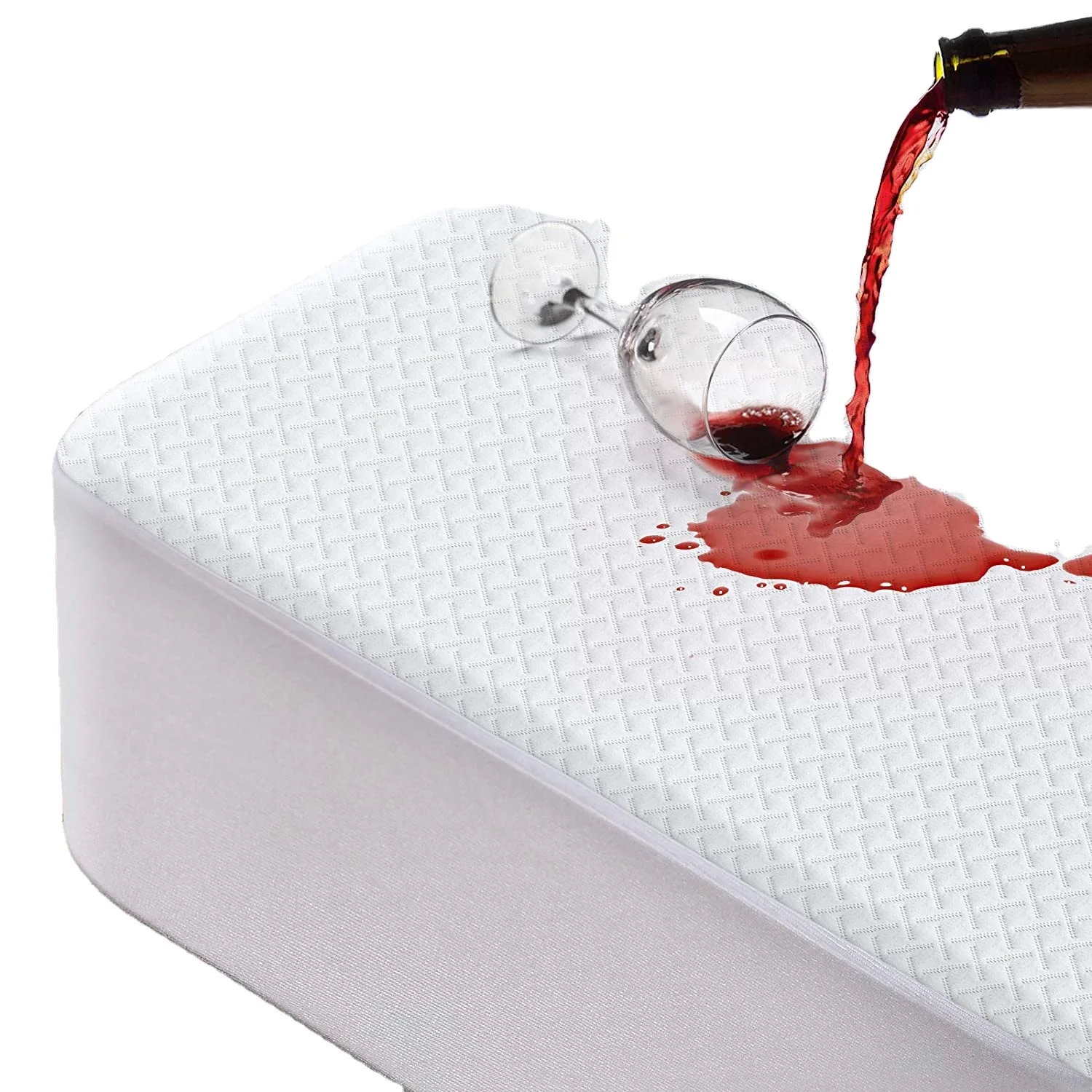 
Hypoallergenic mattress protector Queen Waterproof Mattress Protector 