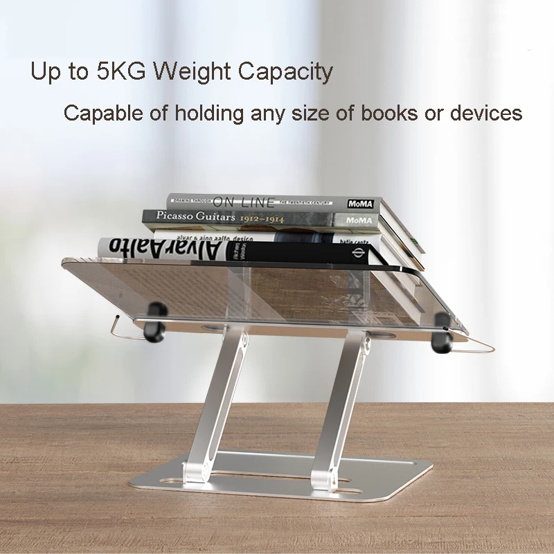 T Acrylic Laptop Stand Clear Monitor Solid Bookend Pair Organize Plastic Transparent Bookends