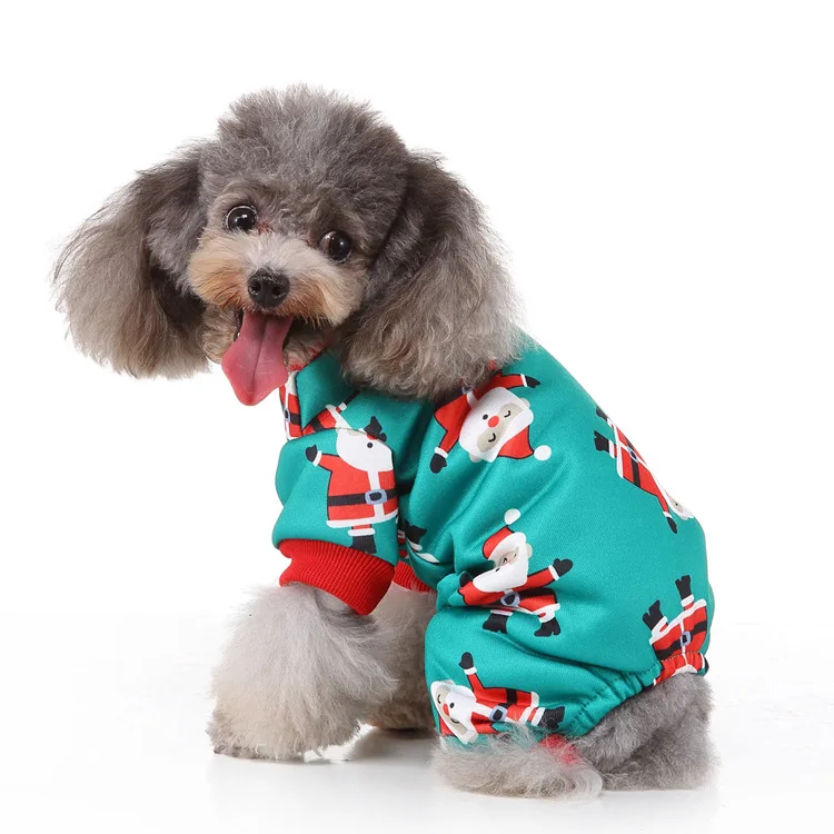 JXANRY  2022 Pet Festival Jumpsuits Dog Cute Popular Clothes Dog Christmas Wearing Manufacture
