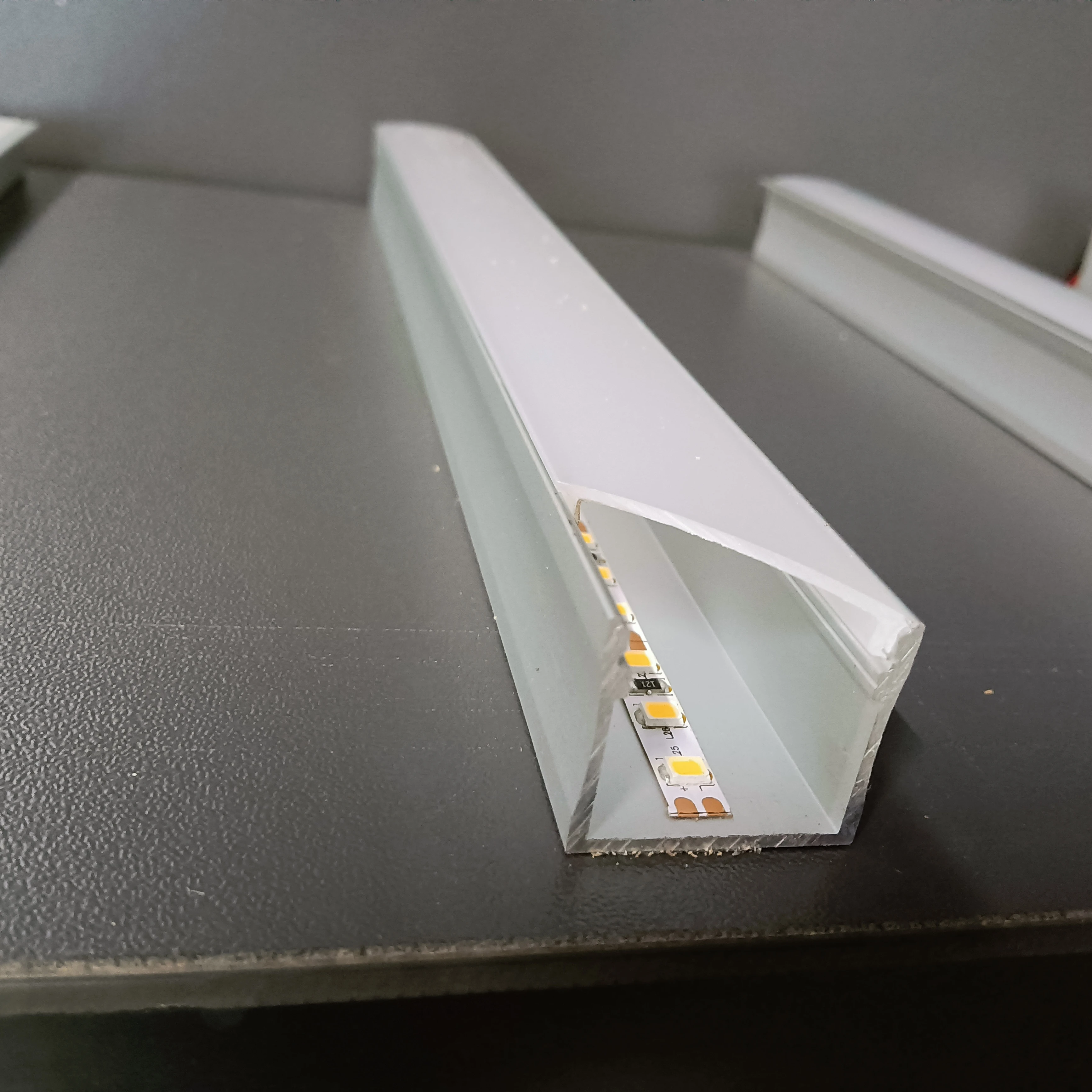 Factory Sale K54 aluminium profile linear lighting strip channel extrusion housing surface aluminum led profile